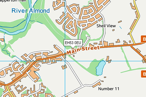EH53 0EU map - OS VectorMap District (Ordnance Survey) EH53 0EU map - OS VectorMap District (Ordnance Survey)