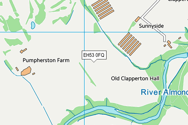 EH53 0FQ map - OS VectorMap District (Ordnance Survey) EH53 0FQ map - OS VectorMap District (Ordnance Survey)