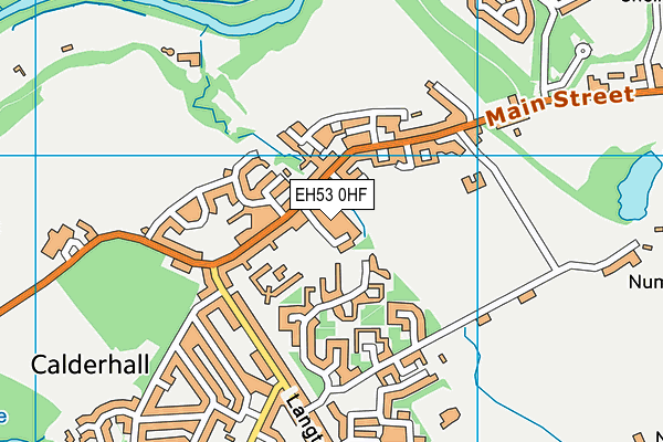 EH53 0HF map - OS VectorMap District (Ordnance Survey) EH53 0HF map - OS VectorMap District (Ordnance Survey)