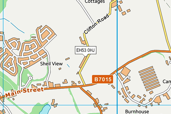 EH53 0HJ map - OS VectorMap District (Ordnance Survey) EH53 0HJ map - OS VectorMap District (Ordnance Survey)