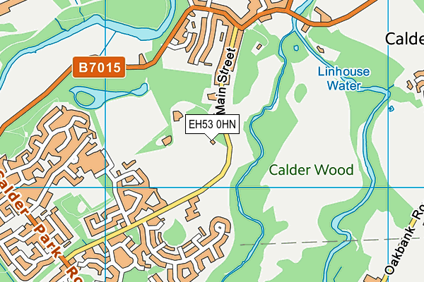 EH53 0HN map - OS VectorMap District (Ordnance Survey) EH53 0HN map - OS VectorMap District (Ordnance Survey)