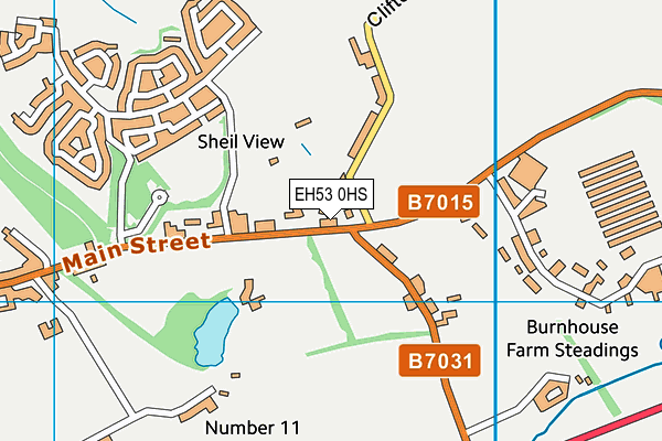 EH53 0HS map - OS VectorMap District (Ordnance Survey) EH53 0HS map - OS VectorMap District (Ordnance Survey)