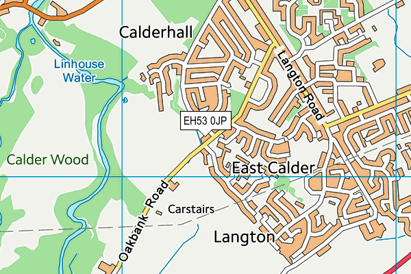 EH53 0JP map - OS VectorMap District (Ordnance Survey) EH53 0JP map - OS VectorMap District (Ordnance Survey)