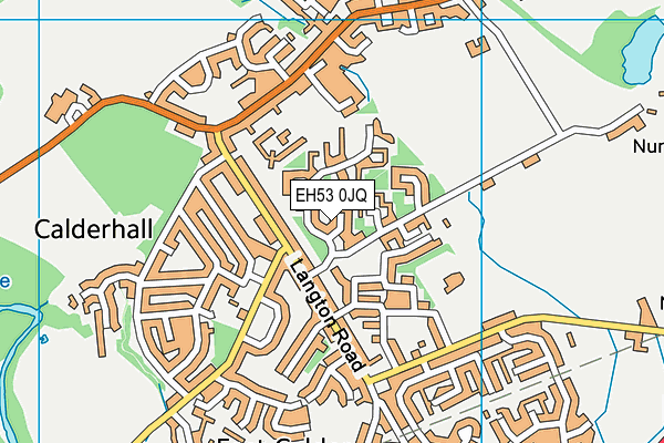 EH53 0JQ map - OS VectorMap District (Ordnance Survey) EH53 0JQ map - OS VectorMap District (Ordnance Survey)