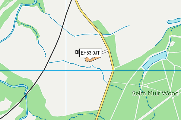 EH53 0JT map - OS VectorMap District (Ordnance Survey) EH53 0JT map - OS VectorMap District (Ordnance Survey)