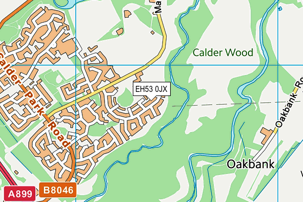 EH53 0JX map - OS VectorMap District (Ordnance Survey) EH53 0JX map - OS VectorMap District (Ordnance Survey)