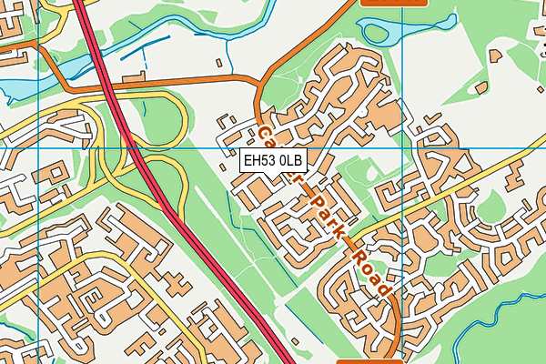 EH53 0LB map - OS VectorMap District (Ordnance Survey) EH53 0LB map - OS VectorMap District (Ordnance Survey)