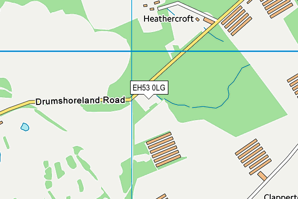 EH53 0LG map - OS VectorMap District (Ordnance Survey) EH53 0LG map - OS VectorMap District (Ordnance Survey)