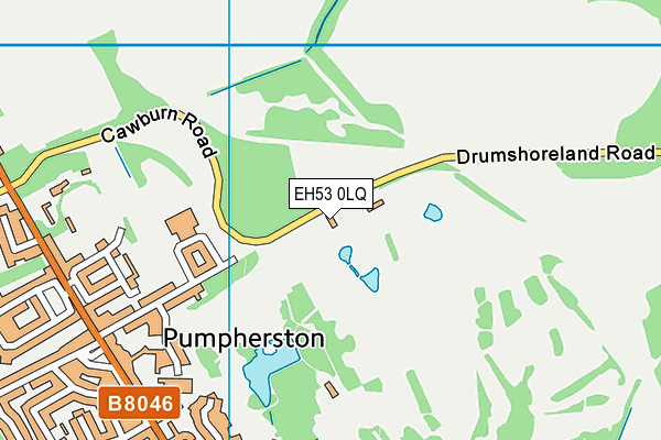EH53 0LQ map - OS VectorMap District (Ordnance Survey) EH53 0LQ map - OS VectorMap District (Ordnance Survey)