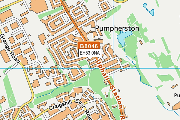 EH53 0NA map - OS VectorMap District (Ordnance Survey) EH53 0NA map - OS VectorMap District (Ordnance Survey)