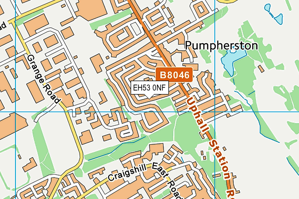 EH53 0NF map - OS VectorMap District (Ordnance Survey) EH53 0NF map - OS VectorMap District (Ordnance Survey)