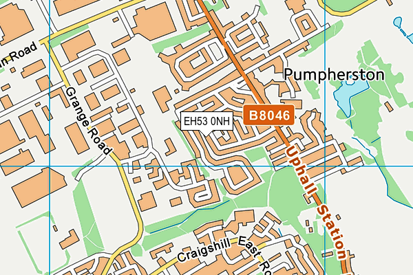 EH53 0NH map - OS VectorMap District (Ordnance Survey) EH53 0NH map - OS VectorMap District (Ordnance Survey)