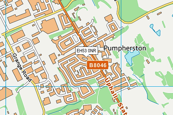 EH53 0NR map - OS VectorMap District (Ordnance Survey) EH53 0NR map - OS VectorMap District (Ordnance Survey)