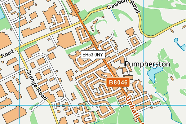 EH53 0NY map - OS VectorMap District (Ordnance Survey) EH53 0NY map - OS VectorMap District (Ordnance Survey)