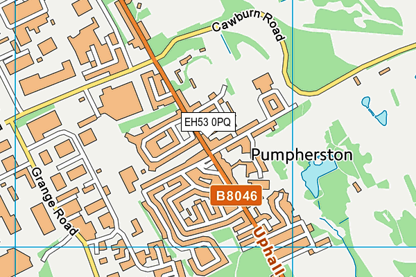 EH53 0PQ map - OS VectorMap District (Ordnance Survey) EH53 0PQ map - OS VectorMap District (Ordnance Survey)
