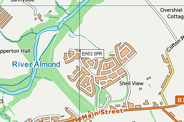 EH53 0PR map - OS VectorMap District (Ordnance Survey) EH53 0PR map - OS VectorMap District (Ordnance Survey)
