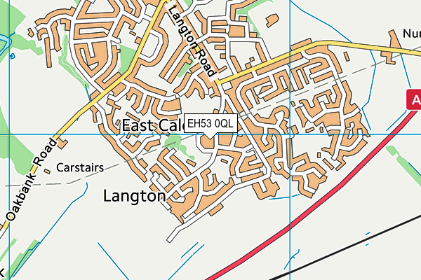 EH53 0QL map - OS VectorMap District (Ordnance Survey) EH53 0QL map - OS VectorMap District (Ordnance Survey)