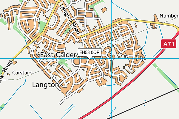 EH53 0QP map - OS VectorMap District (Ordnance Survey) EH53 0QP map - OS VectorMap District (Ordnance Survey)