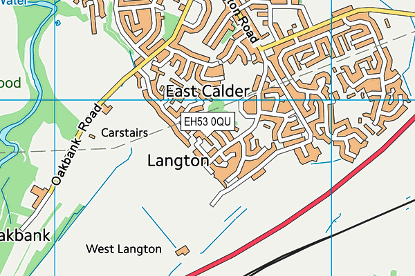 EH53 0QU map - OS VectorMap District (Ordnance Survey) EH53 0QU map - OS VectorMap District (Ordnance Survey)