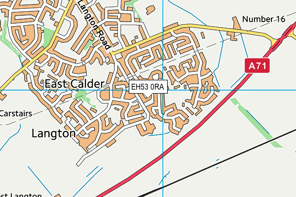 EH53 0RA map - OS VectorMap District (Ordnance Survey) EH53 0RA map - OS VectorMap District (Ordnance Survey)