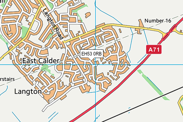 EH53 0RB map - OS VectorMap District (Ordnance Survey) EH53 0RB map - OS VectorMap District (Ordnance Survey)