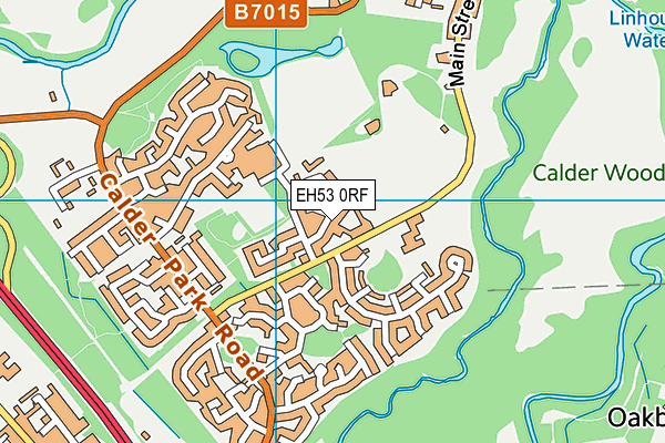 EH53 0RF map - OS VectorMap District (Ordnance Survey) EH53 0RF map - OS VectorMap District (Ordnance Survey)