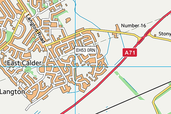 EH53 0RN map - OS VectorMap District (Ordnance Survey) EH53 0RN map - OS VectorMap District (Ordnance Survey)