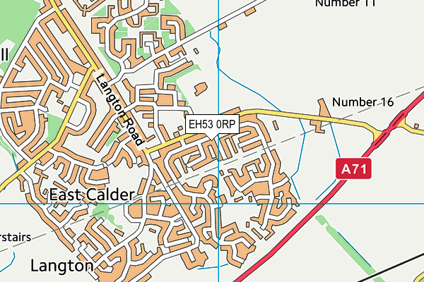 EH53 0RP map - OS VectorMap District (Ordnance Survey) EH53 0RP map - OS VectorMap District (Ordnance Survey)
