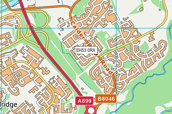EH53 0RX map - OS VectorMap District (Ordnance Survey) EH53 0RX map - OS VectorMap District (Ordnance Survey)