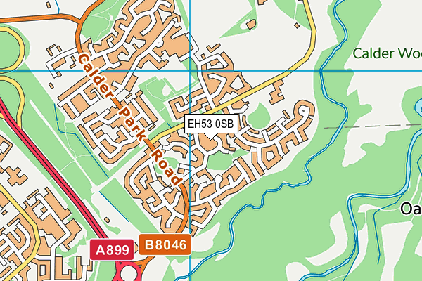 EH53 0SB map - OS VectorMap District (Ordnance Survey) EH53 0SB map - OS VectorMap District (Ordnance Survey)
