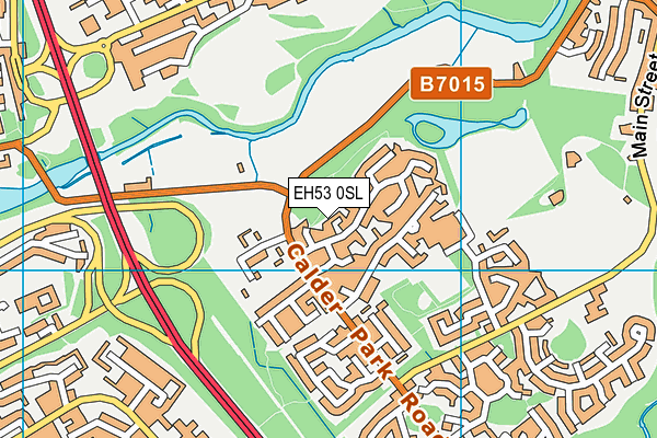 EH53 0SL map - OS VectorMap District (Ordnance Survey) EH53 0SL map - OS VectorMap District (Ordnance Survey)