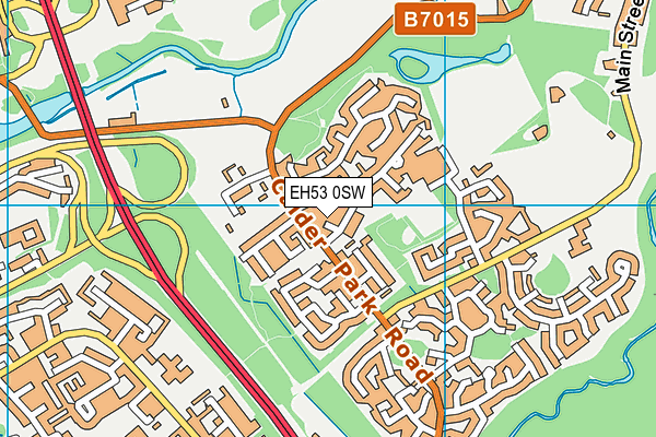 EH53 0SW map - OS VectorMap District (Ordnance Survey) EH53 0SW map - OS VectorMap District (Ordnance Survey)
