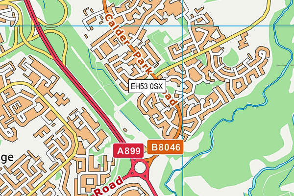 EH53 0SX map - OS VectorMap District (Ordnance Survey) EH53 0SX map - OS VectorMap District (Ordnance Survey)