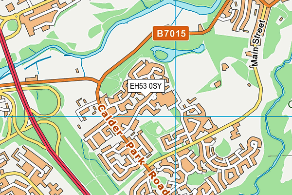 EH53 0SY map - OS VectorMap District (Ordnance Survey) EH53 0SY map - OS VectorMap District (Ordnance Survey)