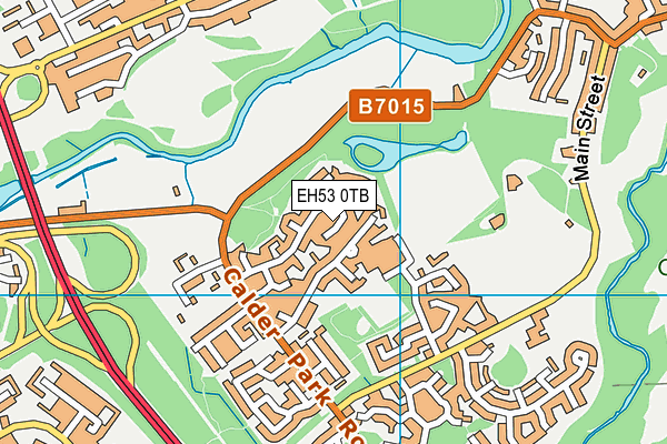 EH53 0TB map - OS VectorMap District (Ordnance Survey) EH53 0TB map - OS VectorMap District (Ordnance Survey)