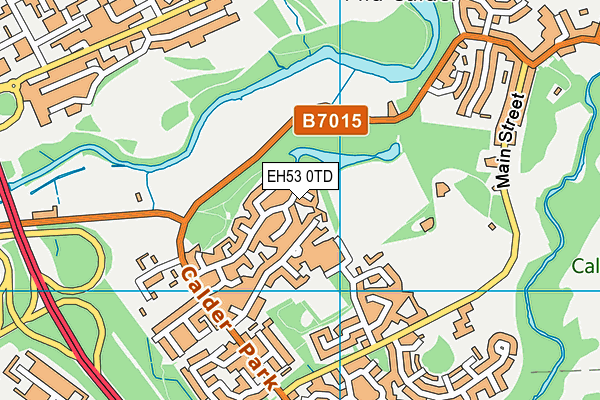 EH53 0TD map - OS VectorMap District (Ordnance Survey) EH53 0TD map - OS VectorMap District (Ordnance Survey)