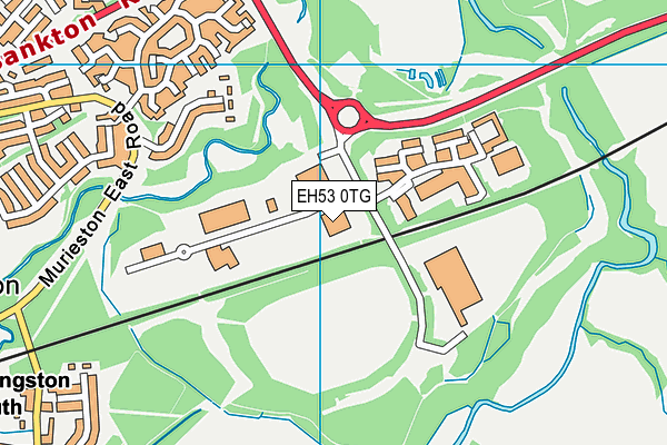EH53 0TG map - OS VectorMap District (Ordnance Survey) EH53 0TG map - OS VectorMap District (Ordnance Survey)