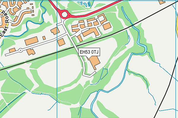 EH53 0TJ map - OS VectorMap District (Ordnance Survey) EH53 0TJ map - OS VectorMap District (Ordnance Survey)