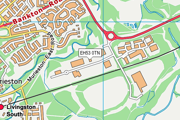 EH53 0TN map - OS VectorMap District (Ordnance Survey) EH53 0TN map - OS VectorMap District (Ordnance Survey)