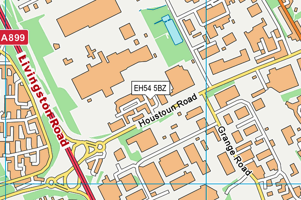 EH54 5BZ map - OS VectorMap District (Ordnance Survey) EH54 5BZ map - OS VectorMap District (Ordnance Survey)