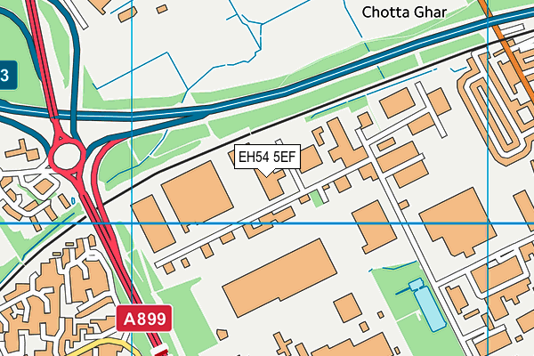 EH54 5EF map - OS VectorMap District (Ordnance Survey) EH54 5EF map - OS VectorMap District (Ordnance Survey)