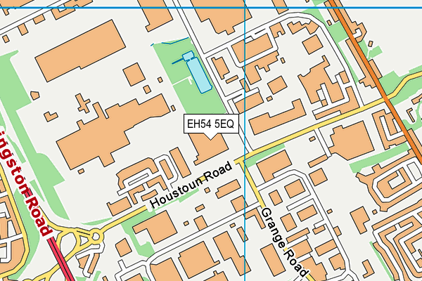 EH54 5EQ map - OS VectorMap District (Ordnance Survey) EH54 5EQ map - OS VectorMap District (Ordnance Survey)