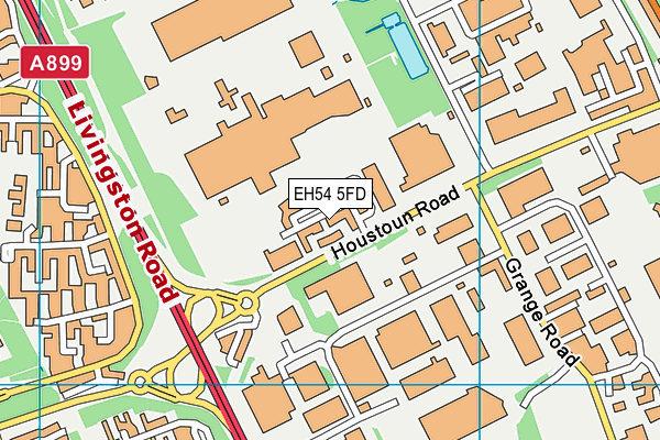 EH54 5FD map - OS VectorMap District (Ordnance Survey) EH54 5FD map - OS VectorMap District (Ordnance Survey)