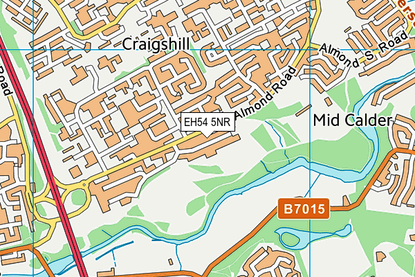 EH54 5NR map - OS VectorMap District (Ordnance Survey) EH54 5NR map - OS VectorMap District (Ordnance Survey)