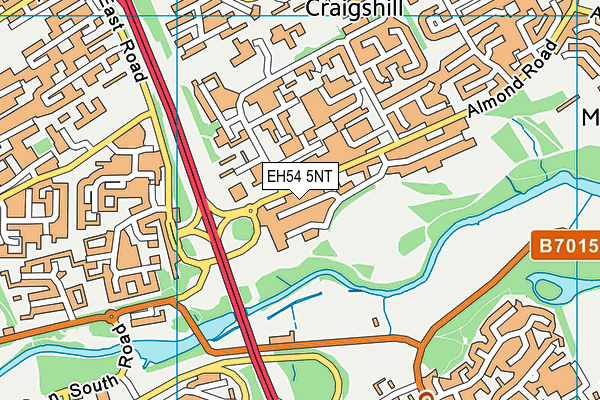 EH54 5NT map - OS VectorMap District (Ordnance Survey) EH54 5NT map - OS VectorMap District (Ordnance Survey)