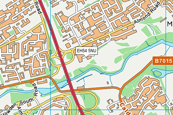 EH54 5NU map - OS VectorMap District (Ordnance Survey) EH54 5NU map - OS VectorMap District (Ordnance Survey)