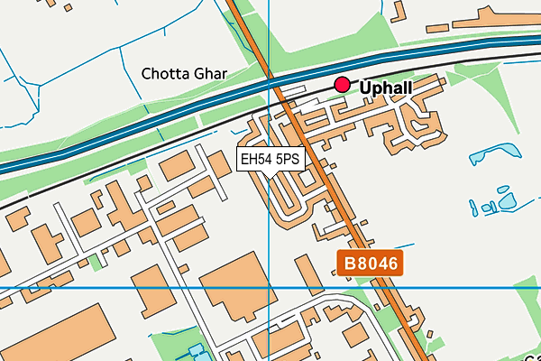 EH54 5PS map - OS VectorMap District (Ordnance Survey) EH54 5PS map - OS VectorMap District (Ordnance Survey)