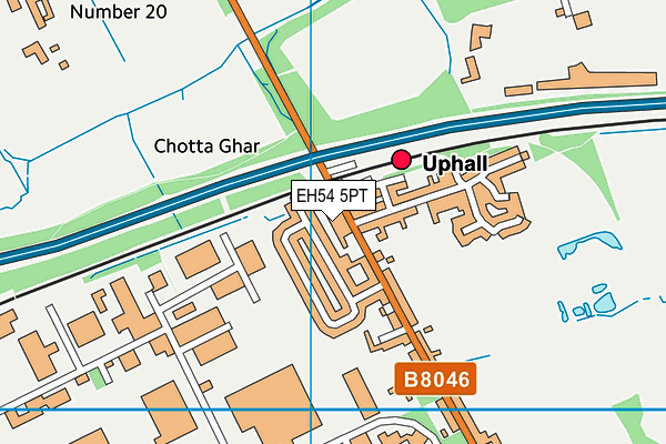 EH54 5PT map - OS VectorMap District (Ordnance Survey) EH54 5PT map - OS VectorMap District (Ordnance Survey)