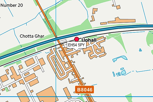 EH54 5PY map - OS VectorMap District (Ordnance Survey) EH54 5PY map - OS VectorMap District (Ordnance Survey)