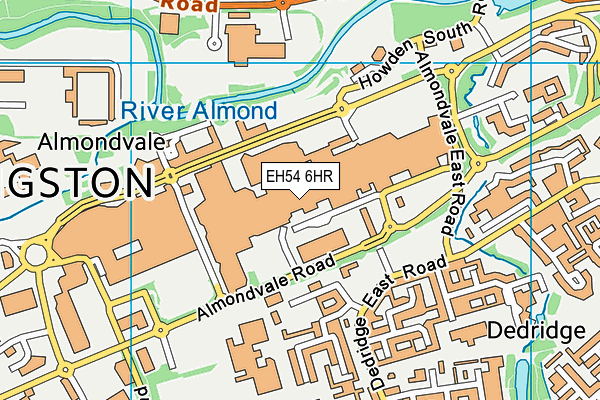 EH54 6HR map - OS VectorMap District (Ordnance Survey) EH54 6HR map - OS VectorMap District (Ordnance Survey)